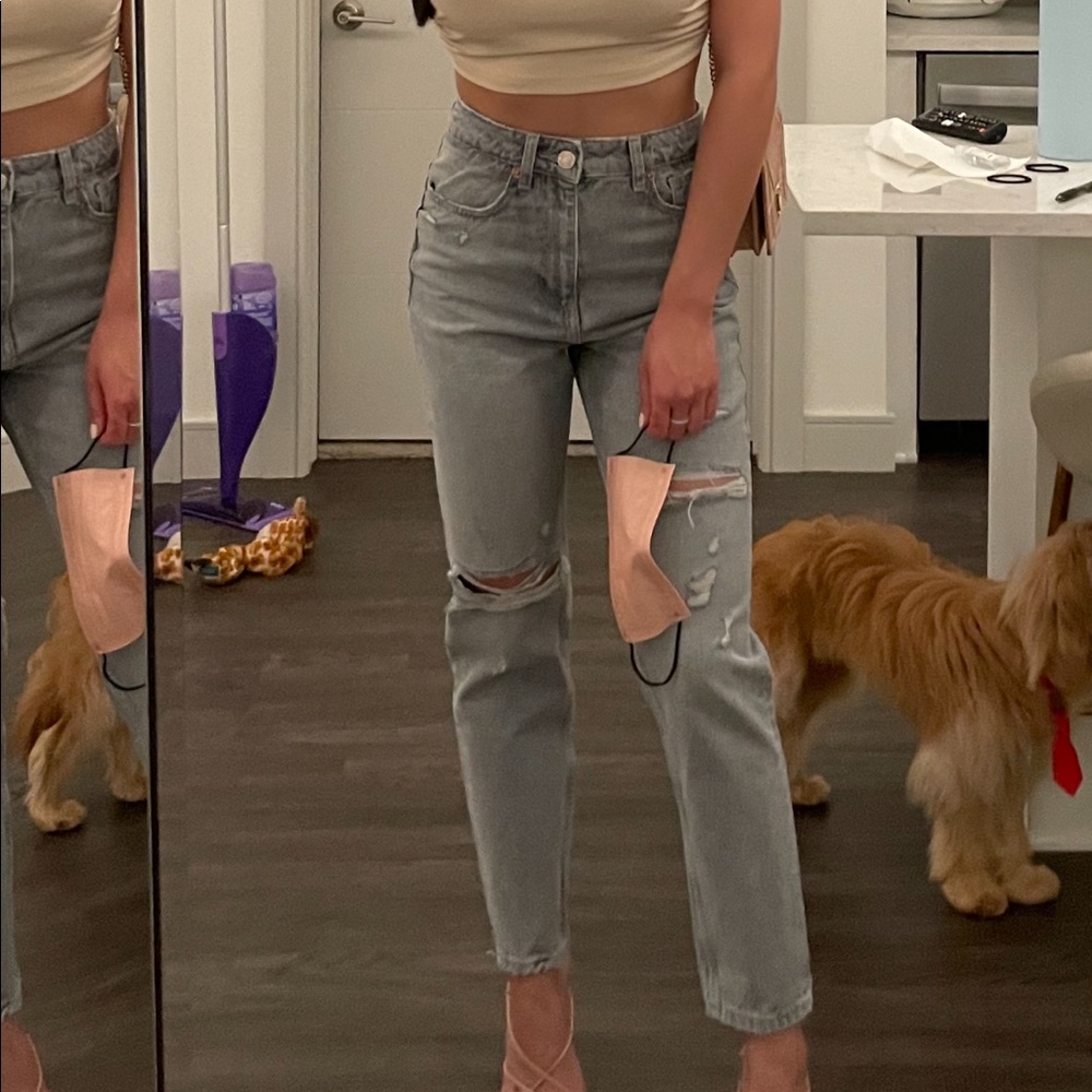 Zara Mom Jeans sz 2